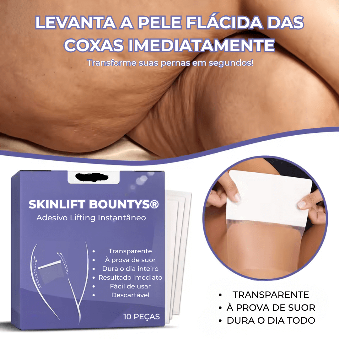 Adesivo Modelador Invisível para Pernas – ClearLift™ [COMPRE 1 LEVE 2]