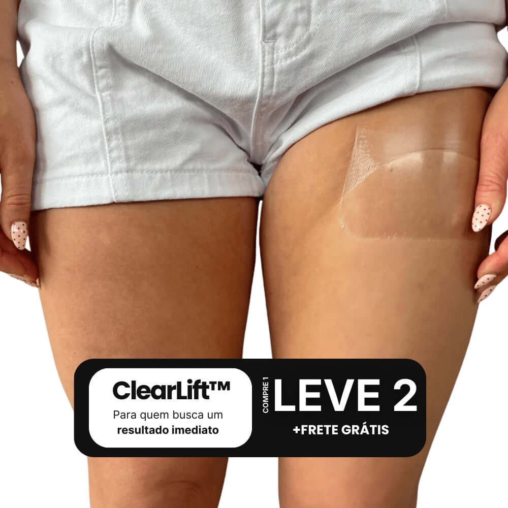 Adesivo Modelador Invisível para Pernas – ClearLift™ [COMPRE 1 LEVE 2]