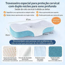 Travesseiro Ortopédico Cervical Borboleta com Espuma Viscoelástica
