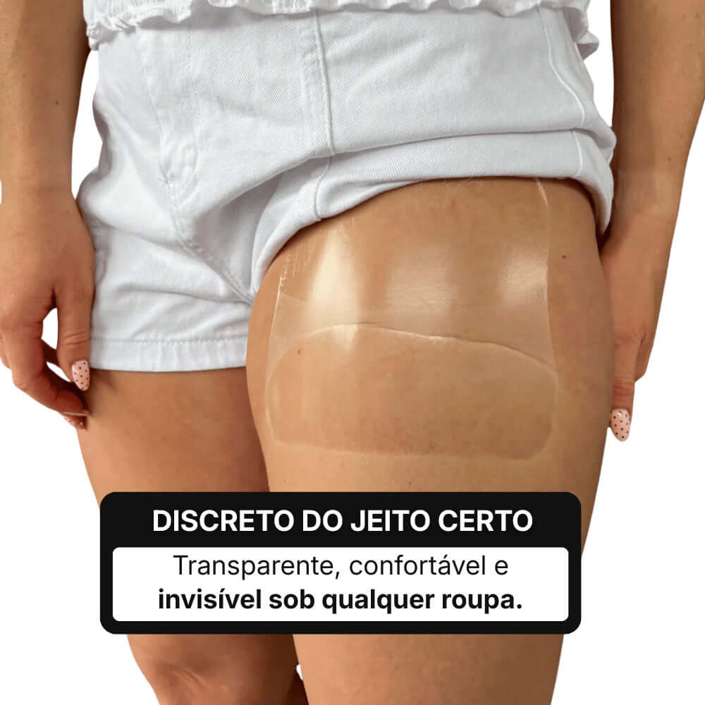Adesivo Modelador Invisível para Pernas – ClearLift™ [COMPRE 1 LEVE 2]