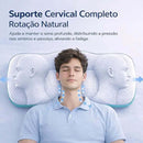 Travesseiro Ortopédico Cervical Borboleta com Espuma Viscoelástica