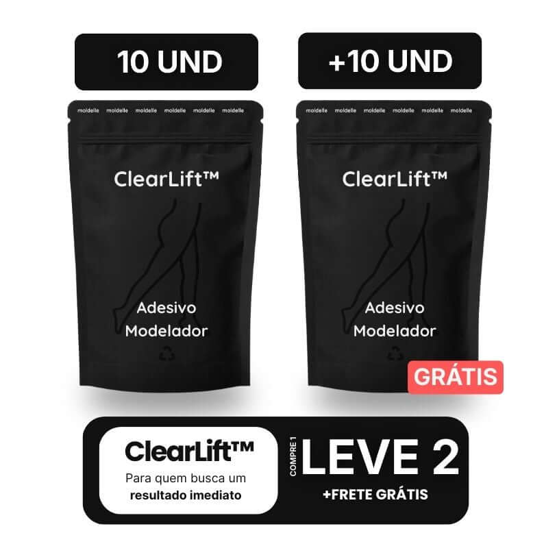 Adesivo Modelador Invisível para Pernas – ClearLift™ [COMPRE 1 LEVE 2]