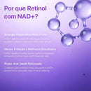 NUMBUZIN No.9 NAD+ Retinol Volumetox Shot Creme para Área dos Olhos – Firmeza, Hidratação e Linhas Finas