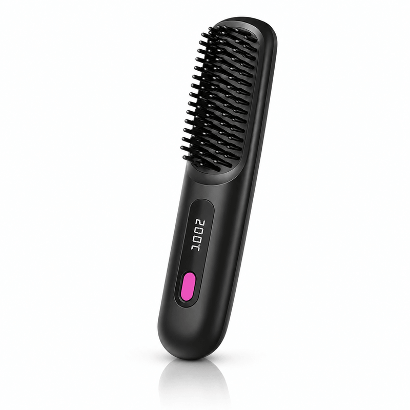 Escova Alisadora Portátil Profissional Bivolt