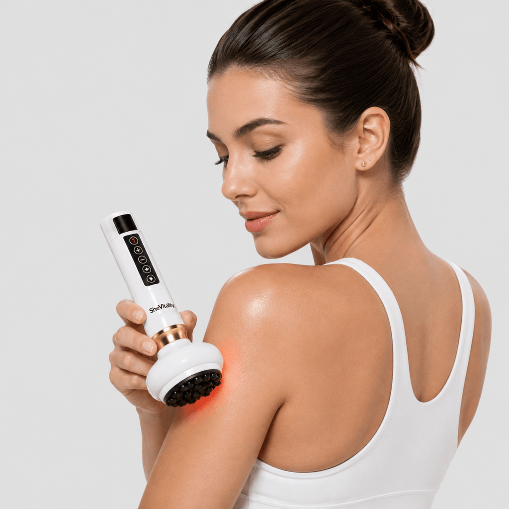 Massageador Anticelulite + 2 Óleos de Brinde