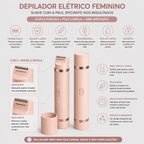 Pele lisinha em minutos, sem dor e sem irritação