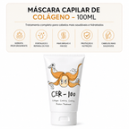 Máscara capilar de colágeno, condicionador suavizante hidratante