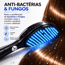 Escova de Terapia Capilar Anti-queda com LED 4 em 1