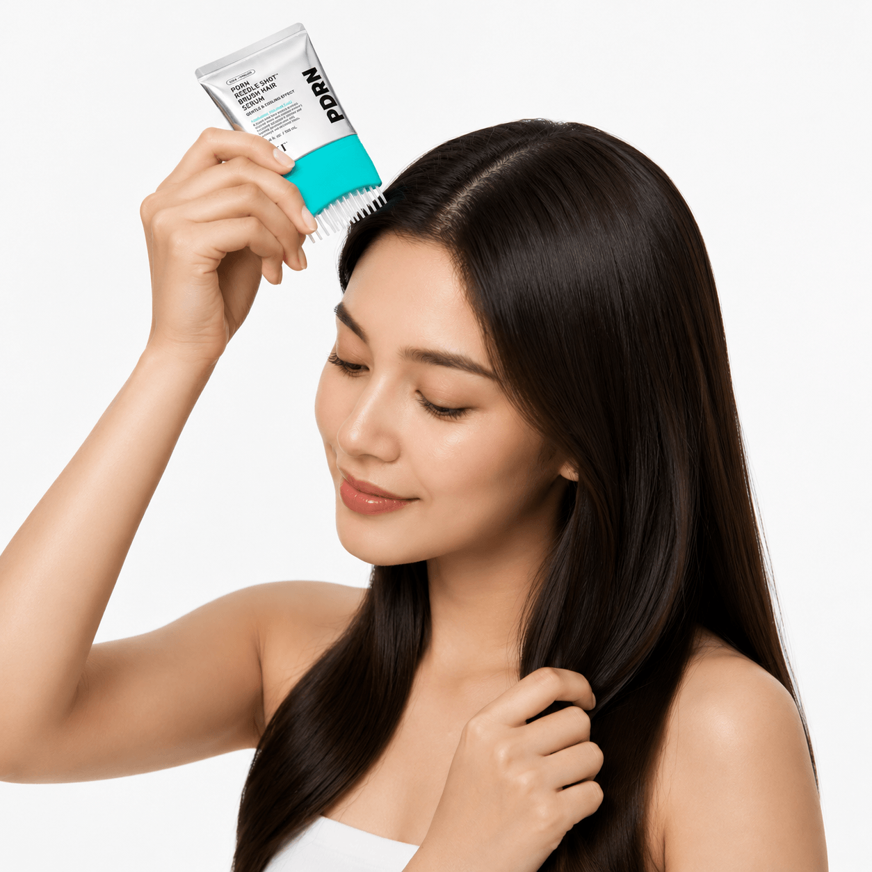 VT Cica Hyalon PDRN Reedle Shot Brush Hair Serum