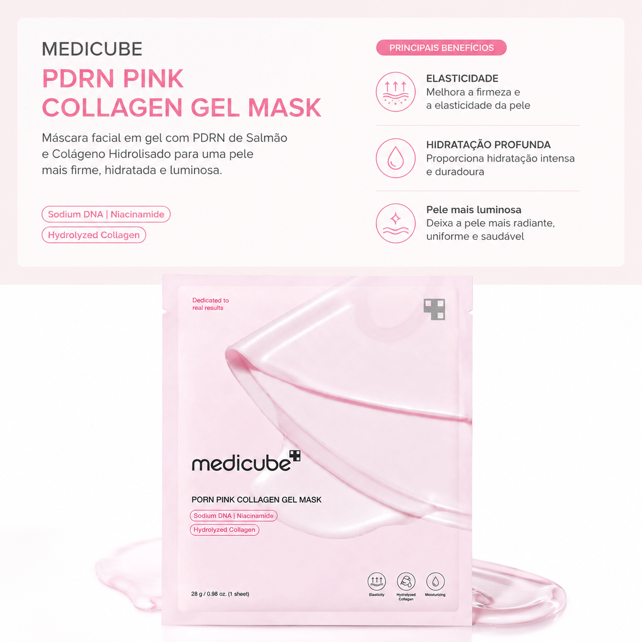 Máscara Facial De Salmão Medicube