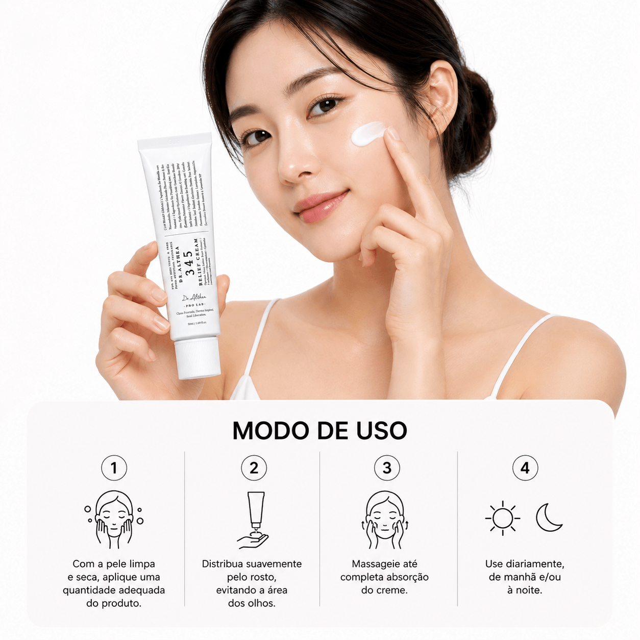 Dr. Althea 345 Relief Cream – Creme para Acne e Oleosidade