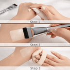 Pincel Profissional para Base, Corretivo e Contorno – Acabamento Natural