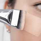 Pincel Profissional para Base, Corretivo e Contorno – Acabamento Natural