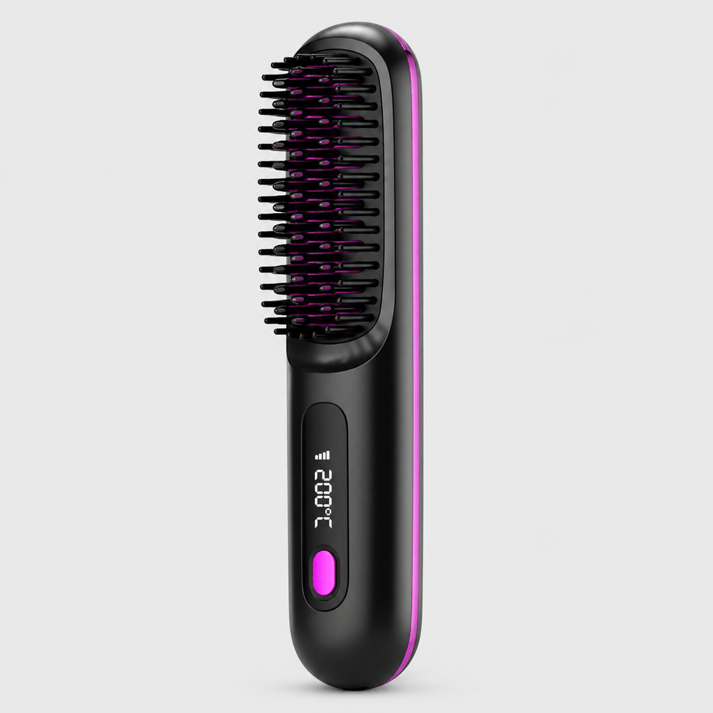 Escova Alisadora Portátil Profissional Bivolt