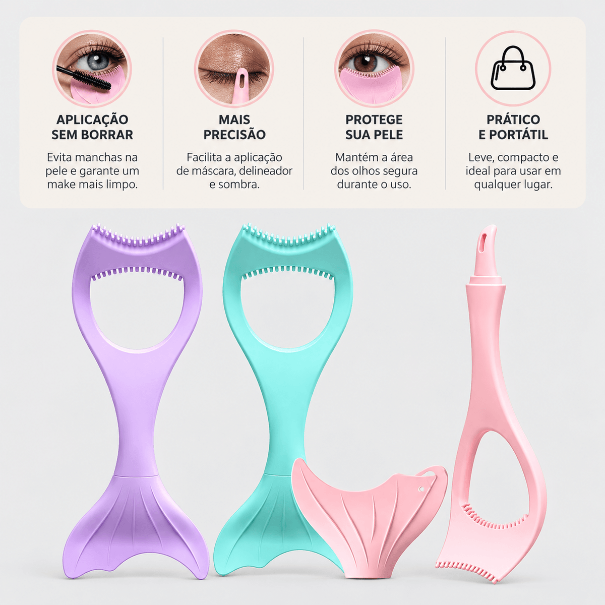Kit Delineador de Silicone de Sereia