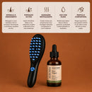 Escova de Terapia Capilar Anti-queda com LED 4 em 1 (Cópia)