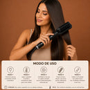 Escova Alisadora Bivolt 5 em 1 – Alisa, Modela, Hidrata e Remove o Frizz em Minutos (Cópia)