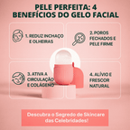 Massageador Facial de Gelo - Alívio, Beleza e Frescor Diário