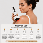 Massageador Anticelulite + 2 Óleos de Brinde