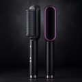 Escova Alisadora Bivolt 5 em 1 – Alisa, Modela, Hidrata e Remove o Frizz em Minutos