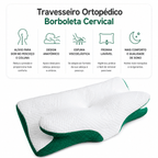 Travesseiro Cervical Anatômico Ortopédico Coluna