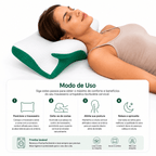 Travesseiro Cervical Anatômico Ortopédico Coluna