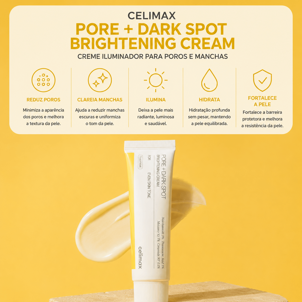 CELIMAX - Creme Clareador e Iluminador 35ml