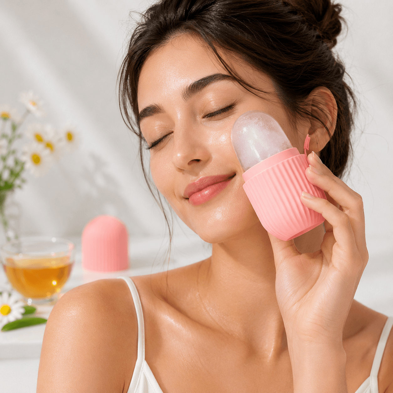 Massageador Facial de Gelo - Alívio, Beleza e Frescor Diário