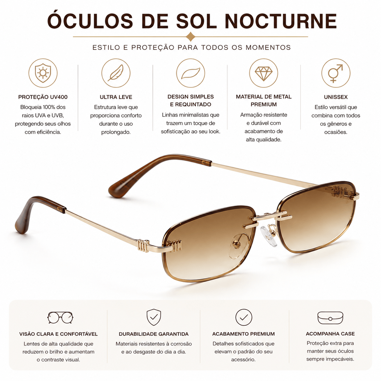 Óculos de Sol MU Virginia