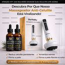 Massageador Anticelulite + 2 Óleos de Brinde