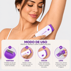 Depilador Facial e Corporal Sem Dor - Recarregável
