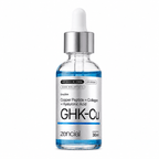 Sérum Peptídeo de Cobre GHK-Cu Reduz Rugas Linhas Finas Firmeza e Hidratação Facial Zencial