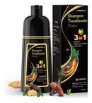 Shampoo Escurecedor Natural 3 em 1 Anti Queda e Reparador Capilar (Até 6 Meses) + Brinde