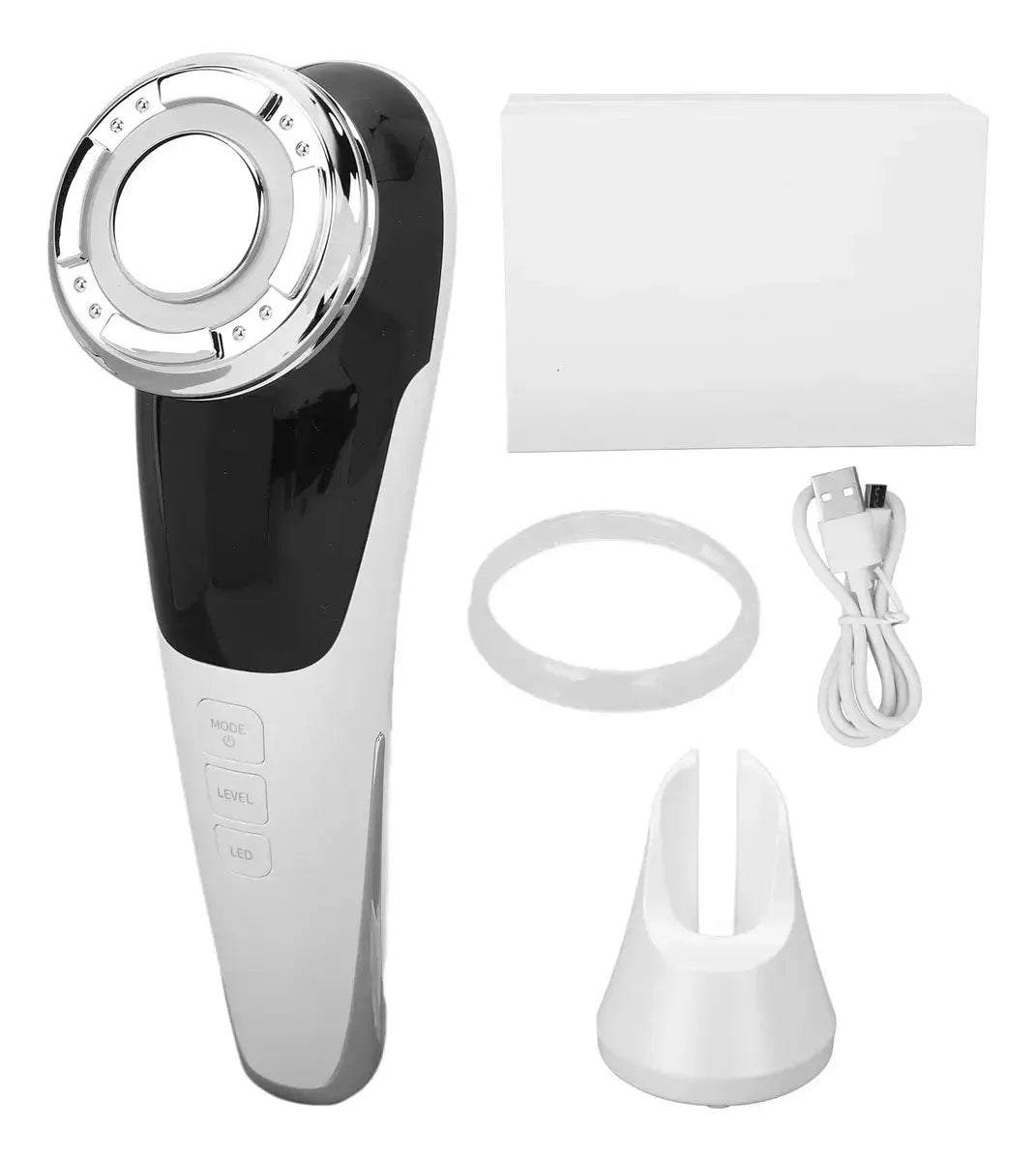 Dispositivo de Beleza 4 em 1 com Luz LED – DermaGlow Lift