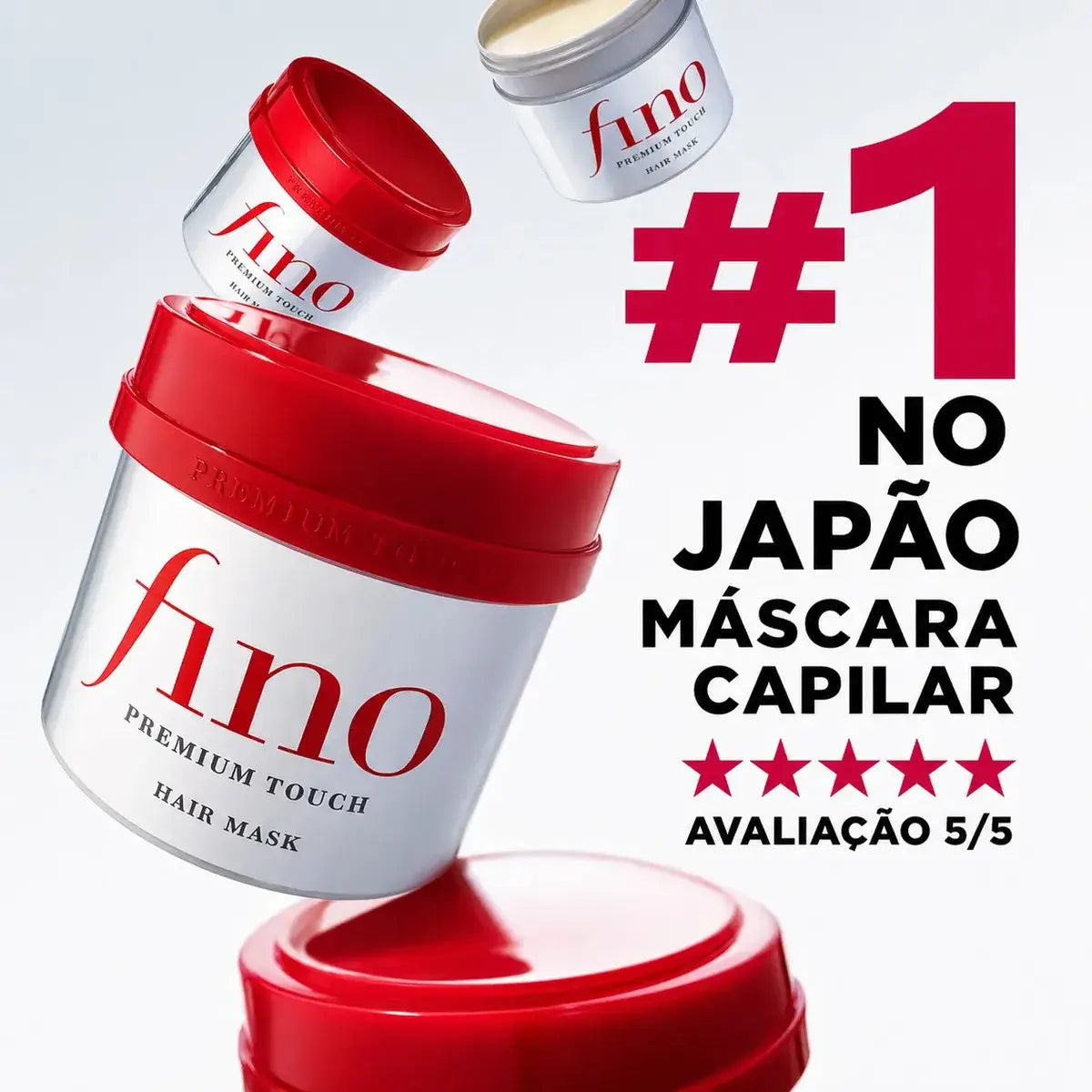 Máscara Japonesa Fino Premium Touch: Reconstrução Capilar Completa
