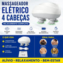 Massageador Elétrico para Couro Cabeludo / Crescimento e Nutrição Natural