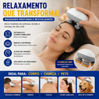 Massageador Elétrico para Couro Cabeludo / Crescimento e Nutrição Natural