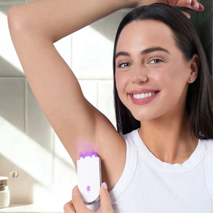 Depilador Facial e Corporal Sem Dor - Recarregável