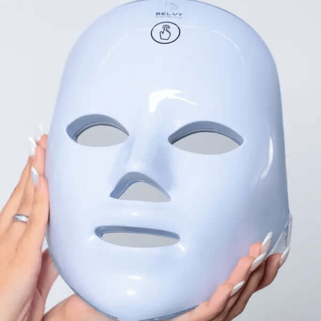 Máscara Facial LED 7 Cores Terapia Fotônica – LumiDerma Rejuvenate Pro
