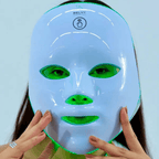 Máscara Facial LED 7 Cores Terapia Fotônica – LumiDerma Rejuvenate Pro