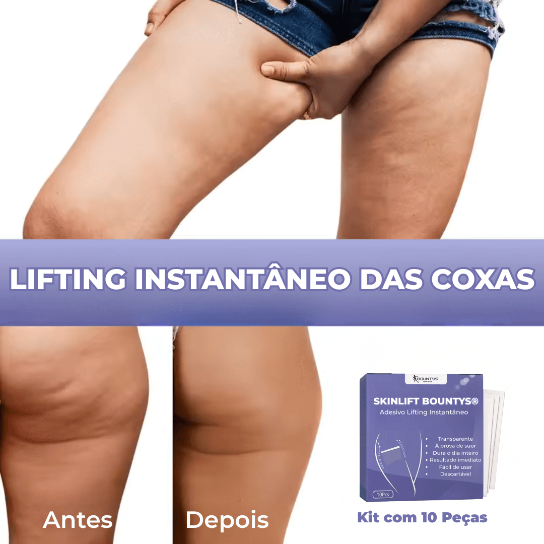 Adesivo Modelador Invisível para Pernas – ClearLift™ [COMPRE 1 LEVE 2]