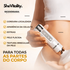 Massageador Anticelulite + 2 Óleos de Brinde