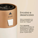 Escova Modeladora 5 em 1 - Seca, Alisa e Modela