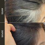 Caneta de Pente para Cobrir Cabelos Brancos Instantaneamente – Preta e Natural, à Prova d’Água