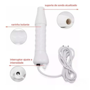 Aparelho Alta Frequência Portátil Ozônio Tratamento de Pele Facial e Capilar Removedor de Acne Cravos 4 ou 5 Eletrodos