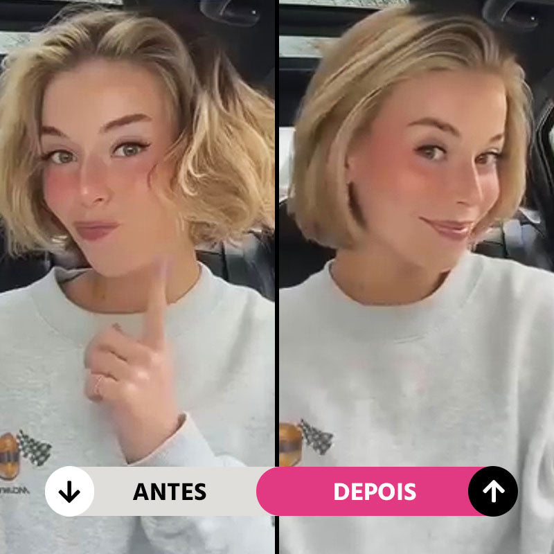 Escova Alisadora Portátil Profissional Bivolt