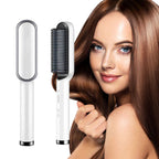 Escova Alisadora Bivolt 5 em 1 – Alisa, Modela, Hidrata e Remove o Frizz em Minutos