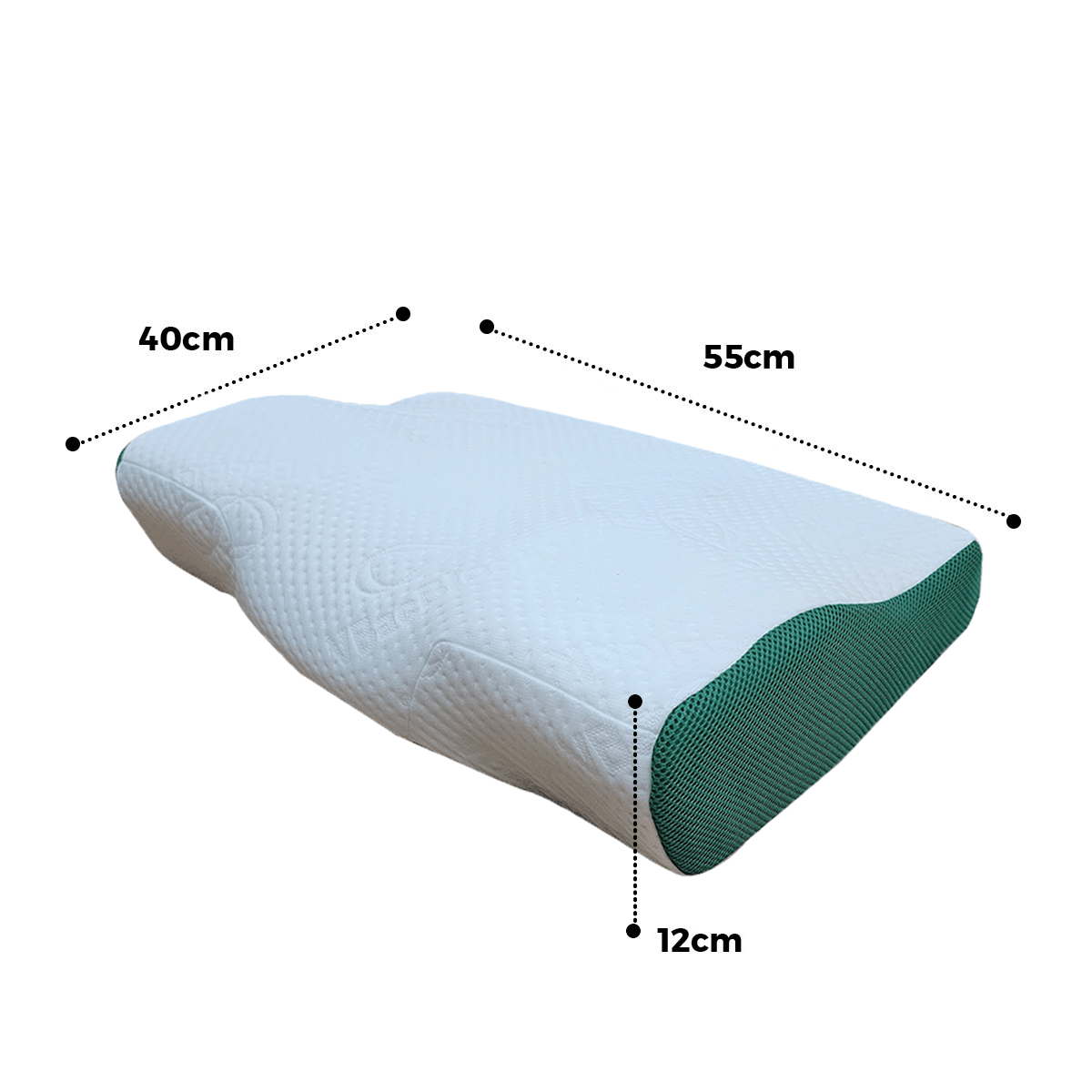 Travesseiro Cervical Anatômico com Espuma NASA Brasoft Confort