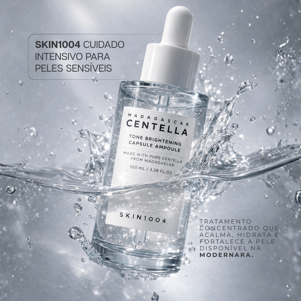 SKIN1004 - Ampola Iluminadora com Cápsulas de Centella Madagascar