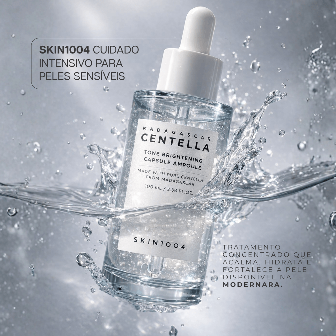 SKIN1004 - Ampola Iluminadora com Cápsulas de Centella Madagascar